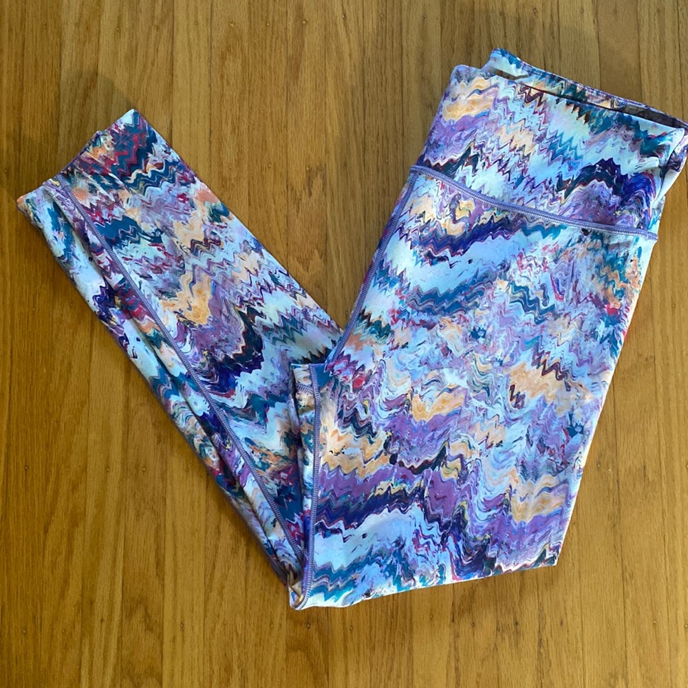 Peloton Multicolor Abstract Leggings